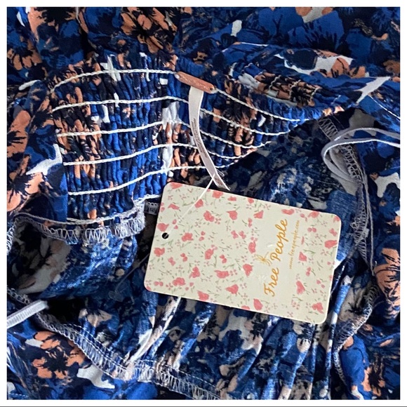 NWT Free People Pattern Play Mini Dress - Picture 8 of 8